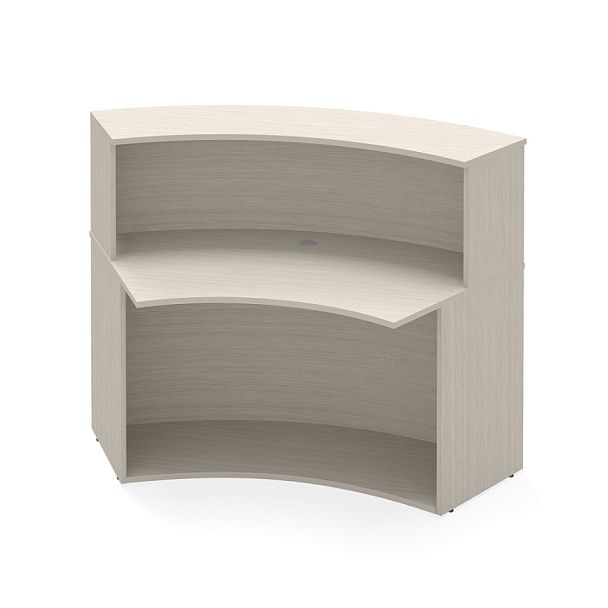 Стойка-ресепшн "Тандем"  ПК-УНФО-СКР150х81-В1-30 дуб альпийский - Вид 1