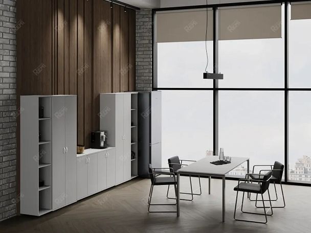 ЛАЙТ / LIGHT RLG015-16x6 Прямоугольный стол 160x60x75 Белый - Вид 6