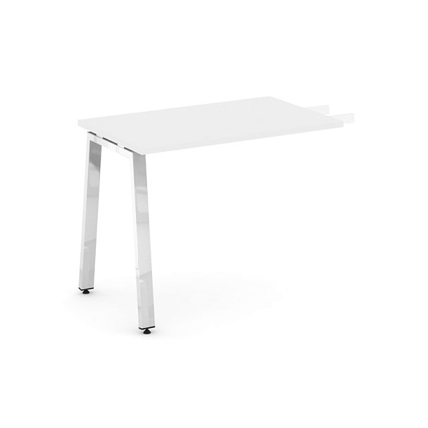 Style Project Direct Lux Брифинг-приставка M-SN-6A.BR-005 Белый/Нержавеющая Сталь/Хром 1380*600*750 - Вид 1