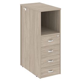 Onix Тумба 4 ящика завершающая, правая O.R-TV-4 (R) Дуб аттик 436*767*1185 - Фото предпросмотра