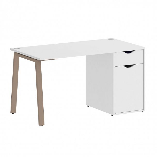 Стол "Home office" VR.SP-3-138.1.A белый бриллиант - Вид 3