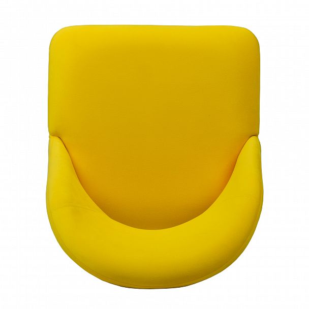 Стул Игнис, ножки черные, велюр желтый - Вид 7