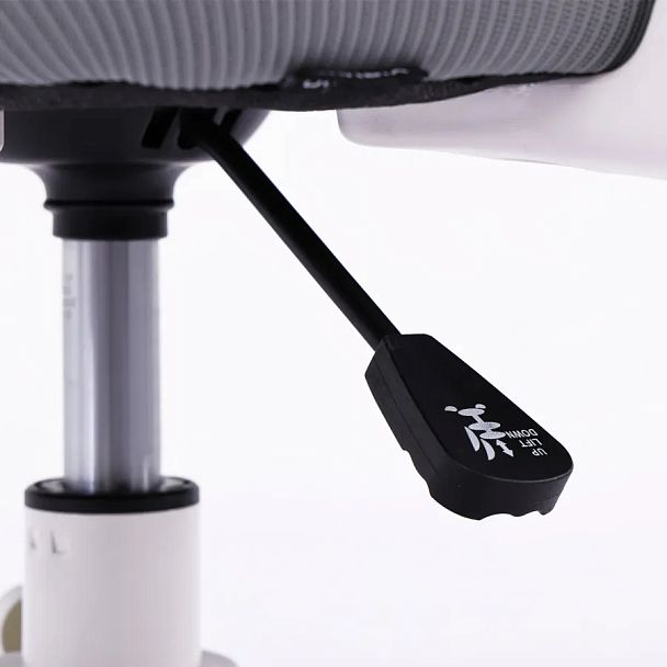 Кресло детское с подставкой для ног BRABIX KIDS "MG-215", сетка/ткань TW, серое, 533313 - Вид 10