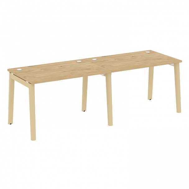 Рабочая станция "Onix wood" OW.RS-2.2.8 тиквуд светлый/дуб светлый - Вид 1