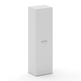 Cross Шкаф средний высокий универсальный CRU.SM-101 Белый Бриллиант UM 600*460*2000 - Фото предпросмотра