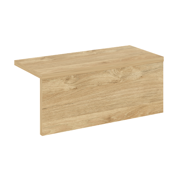 Накладка прямая низкая "Onix" О.R-NP.N-118.1 тиквуд светлый - Вид 1