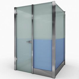 Кабины личного досмотра с каркасом из нержавеющей стали - Фото предпросмотра