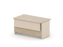 RAC123-14x8 ACCORD Стойка прямая низкая 1400х800х732 Сосна Аланд/Кашемир - Фото предпросмотра