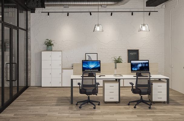 Шкаф высокий Sigma 400х400х1955, з.ст HDF, левый / корпус: дуб темный; фасады: дуб темный - Вид 18