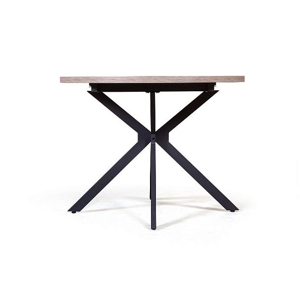 Стол круглый Vegas раздвижной (100+40) дуб эндгрейн - Вид 3