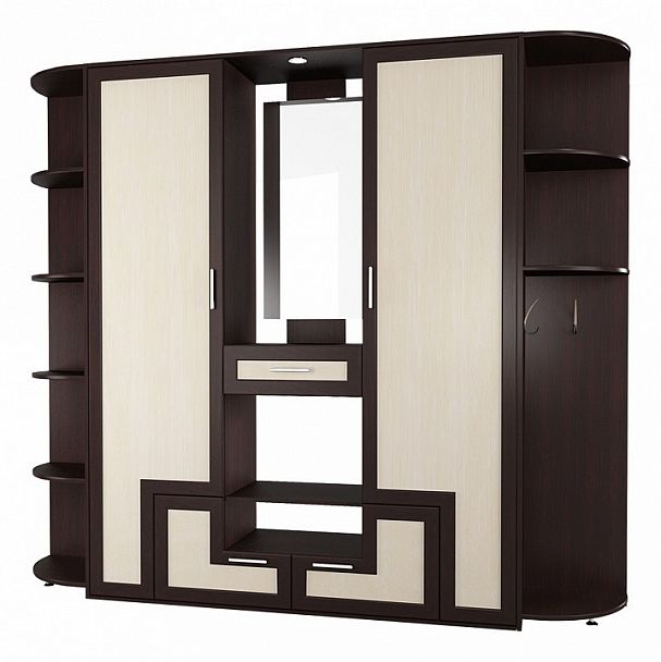 Стенка для прихожей Мебелайн-9 - Вид 1