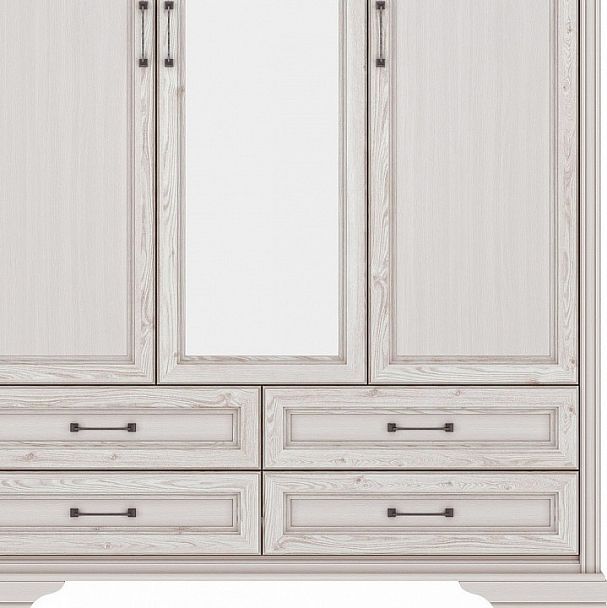 Шкаф платяной Стилиус B169-SZF3D4S - Вид 3