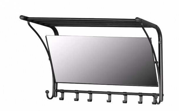 Настенная вешалка  Эльда-1 760х350х480 черный "Вешалки" ТК-002561000845 черный - Вид 1