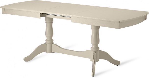 Стол деревянный раздвижной Брэйт 150(200)х80х76 Cлоновая кость - Вид 5