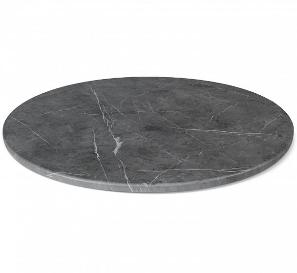 Обеденная группа Sheffilton SHT-DS182 серый мрамор/латте/черный муар/черный - Вид 5