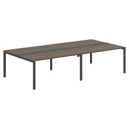 Конференц стол EUCT 3116 Дуб Денвер темный/Мокко 3126х1606х750 EDIS - Фото предпросмотра