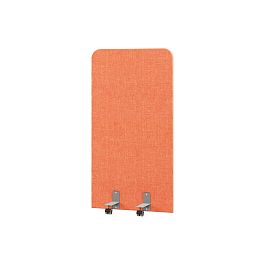 Перегородка акустическая прямая Everprof EVO Acoustic на роликовых опорах 800х28х1500 Ткань Romeo 08 - Фото предпросмотра