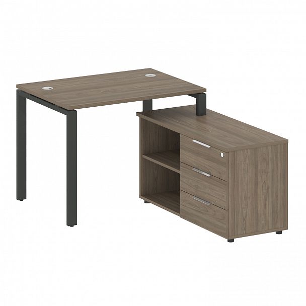 Рабочая станция "Metal System" БП.РС-СТС-2.1 вяз/антрацит - Вид 1