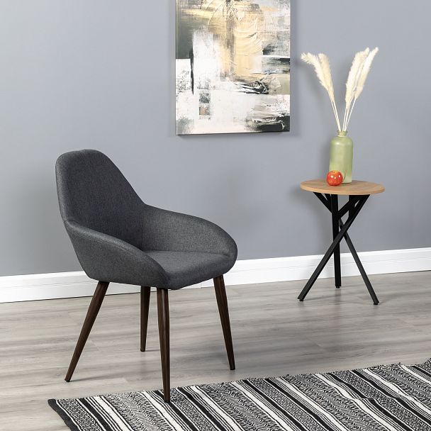 Кресло Kent тёмно-серый/т.орех - Вид 8