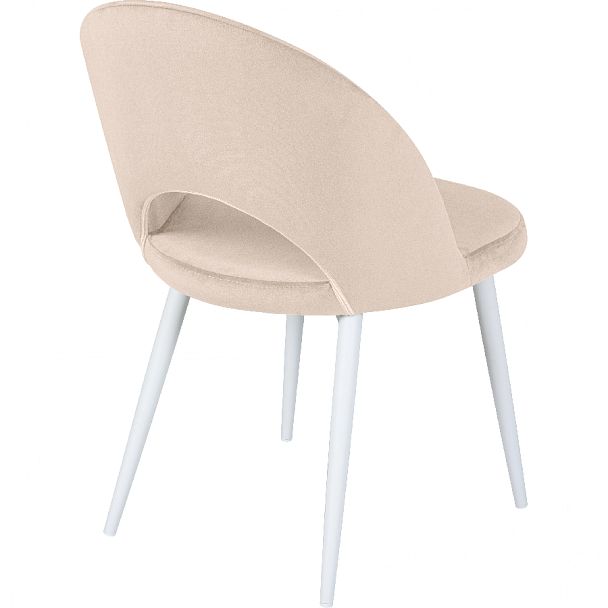 Стул кухонный Рэди кремовый велюр/белый - Вид 4