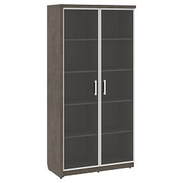 Шкаф СФ-534883 Бетон чикаго тем F187 ST9/Графит/Черный 1035х454,5х2083 WOOD&STONE - Фото предпросмотра