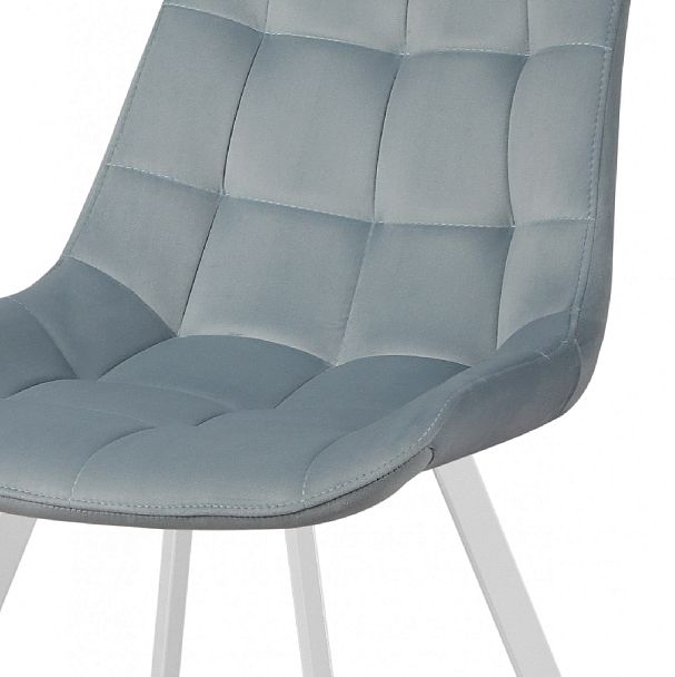 Комплект стульев Эйден М, Confetti dusty blue/белый, 3 шт. - Вид 6