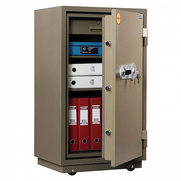 Сейф огнестойкий VALBERG "FRS-99T KL", 991х565х451 мм, 145 кг, 2 ключевых замка, трейзер, крепление к полу - Вид 2