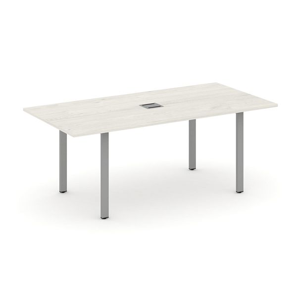 Style Project Direct Direct Стол переговорный SN-6P.SPRG-198 Дуб Наварра/Металл Серый 1980*980*750 - Вид 1