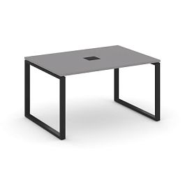 Стайл Проджект Стол переговорный SN-6O.SPRG-001 Серый Пепел/Металл Черный 980*980*750 - Фото предпросмотра