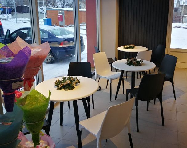 Стул Sheffilton SHT-S75 черный черный/черный муар, стопируемый - Вид 8