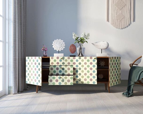 Комод Berber удлиненный принт 24 арт BB11/Print_24 - Вид 2