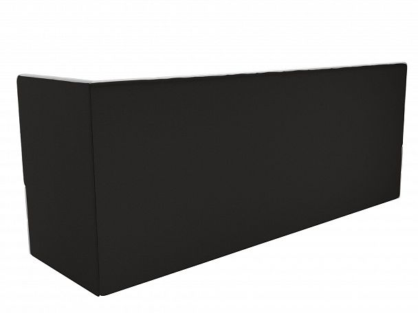 Кухонный диван Бриз с углом (полностью экокожа белая) - Вид 7