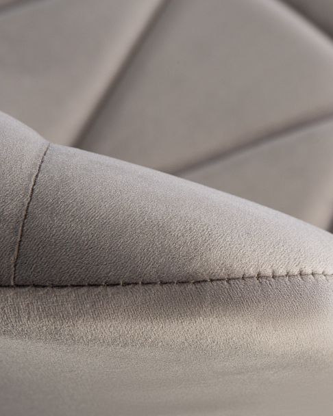 Стул барный DOBRIN BARNY (серый велюр (MJ9-75)) - Вид 8