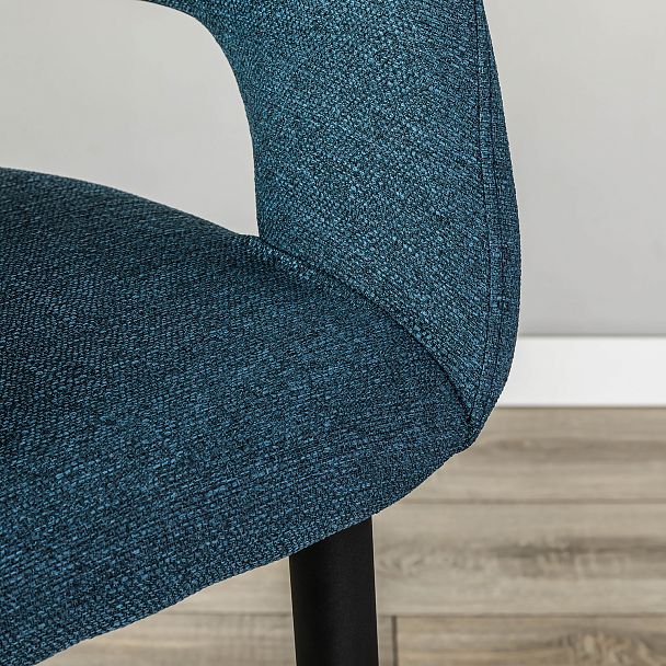 Кресло Бар.Hugs синий/черный - Вид 10