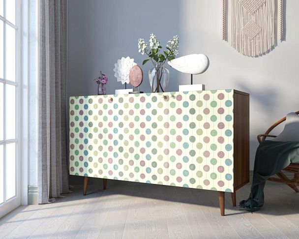 Комод Berber три дверки 24 принт арт BB01/Print_24 - Вид 3