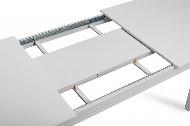 Стол деревянный раздвижной Таурус 180(220,260)х100х76 Белый - Вид 8