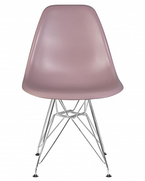 Стул обеденный DOBRIN DSR (ножки хром, цвет сиреневый (P-04)) - Вид 6