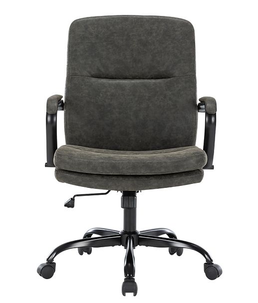 Кресло CHAIRMAN CH301, экокожа, серый - Вид 2