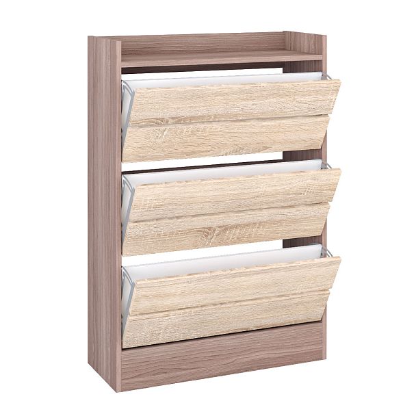 Ямайка Обувница ЯПТ-2 (1026х700х270) ясень шимо/дуб сонома - Вид 2