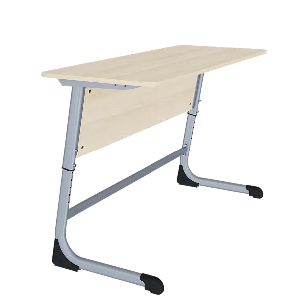 Парта Smart на плоскоовале 2М (столеш. ЛДСП ЗУ, экран ЛДСП), гр.3-5 - Вид 3