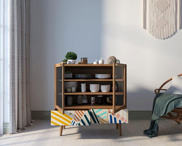 Буфет низкий Berber принт 42 арт BB47/Print_42 - Вид 2