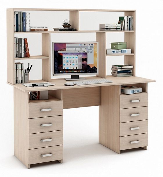 Стол компьютерный Лайт-9 СН - Вид 1