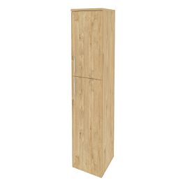 Onix Шкаф высокий узкий правый O.SU-1.8 (R) Тиквуд светлый 400*420*1977 - Фото предпросмотра