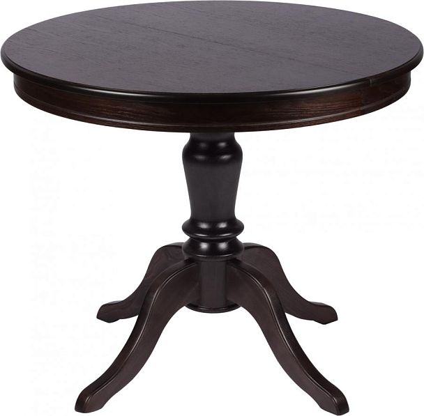 Стол деревянный раздвижной Элат D90(130)х90х76 Венге - Вид 1