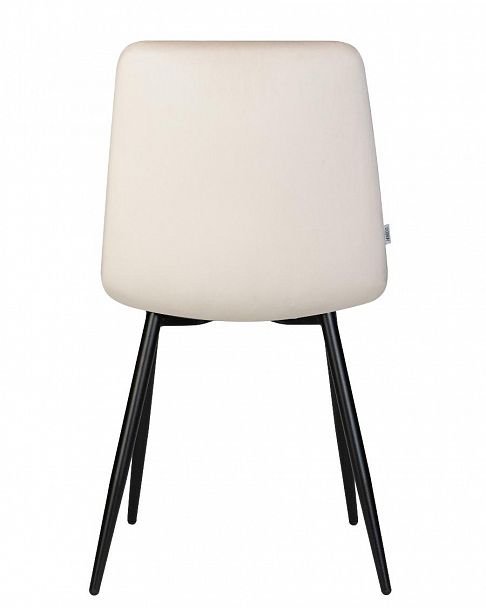 Стул обеденный DOBRIN CHILLY (Кремовый Holland 05, основание черное) - Вид 5