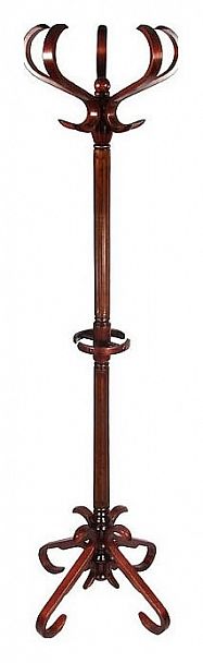 Вешалка-стойка В-10Н махагон - Вид 1