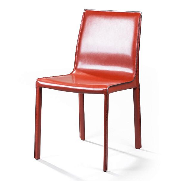 Стул Barrie, кожа ретро-красный - Вид 6