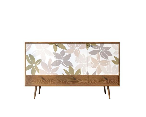 Комод Berber три дверки и три ящика 27 принт арт BB24/Print_27 - Вид 1