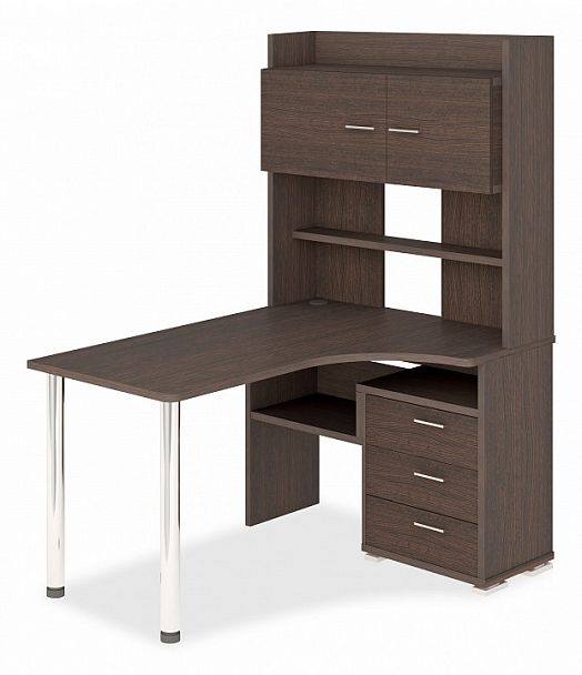 Стол компьютерный Домино СР-133 Венге правый - Вид 1