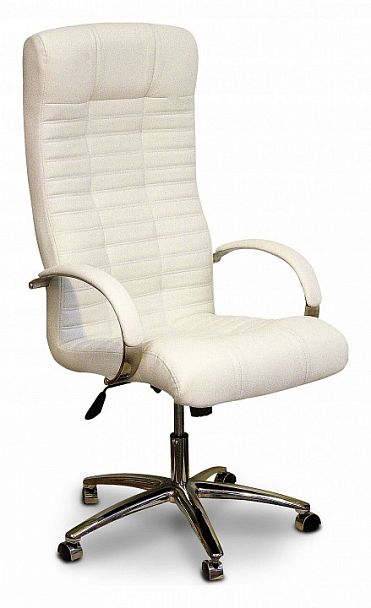 Кресло для руководителя Атлант бежевое - Вид 1
